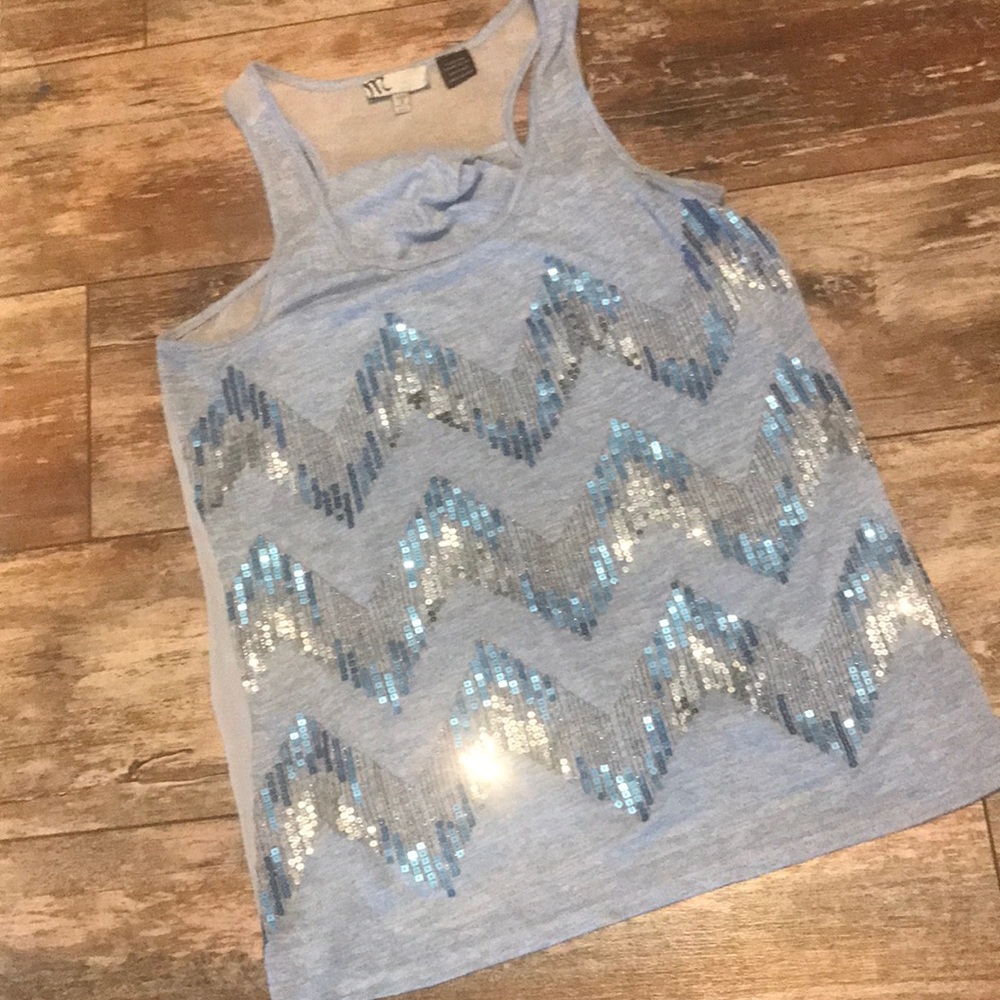 Missme Sequin Accent Tank - image 2